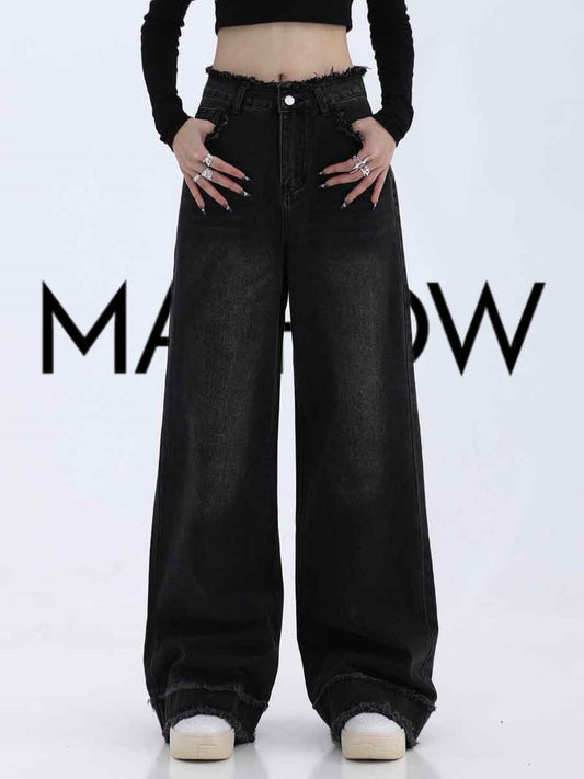 Loose Wide-Leg Jeans